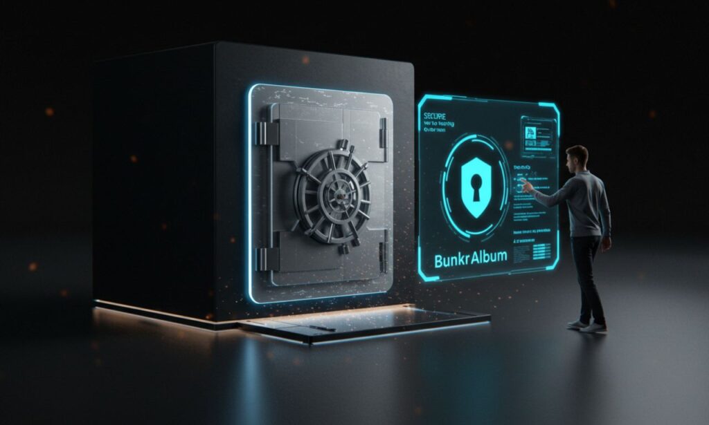 BunkrAlbum: Secure Cloud Storage for Private Media Sharing